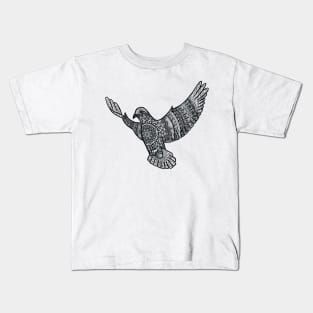 Dove (Design on Front) Kids T-Shirt